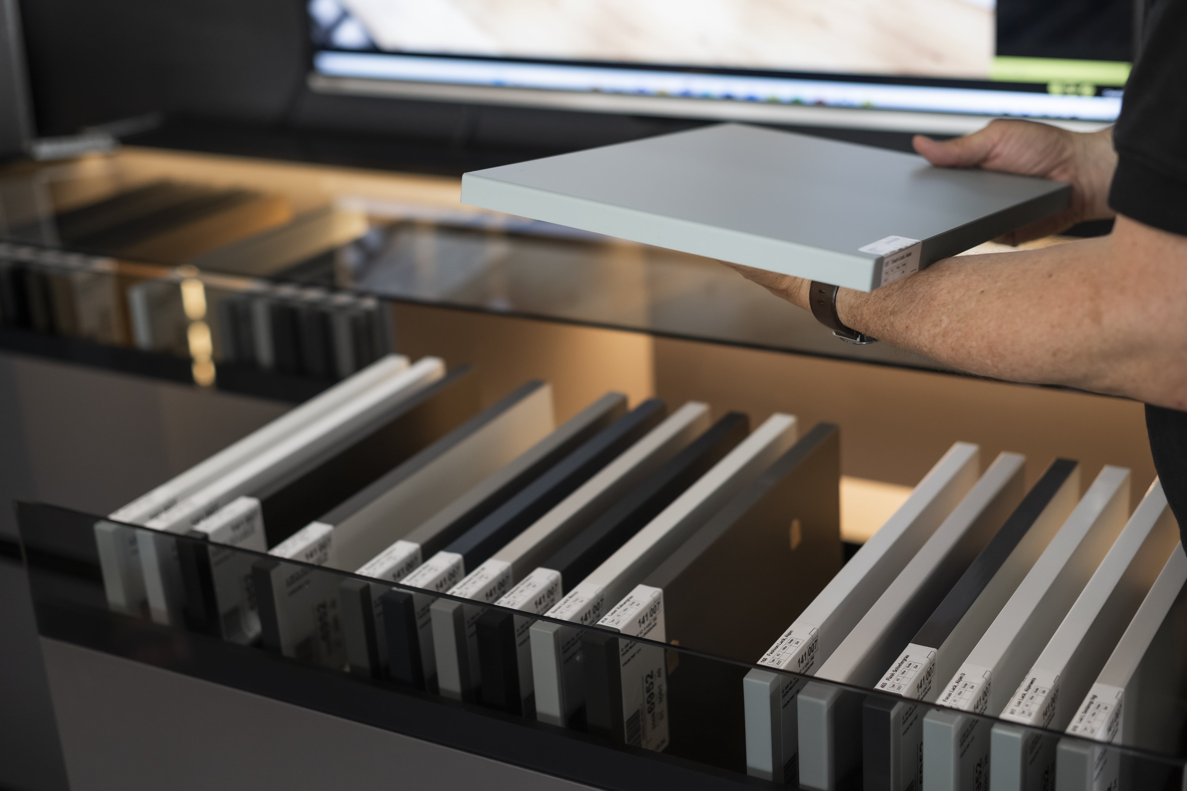 Werbemotiv Küchenberatung Bemusterung