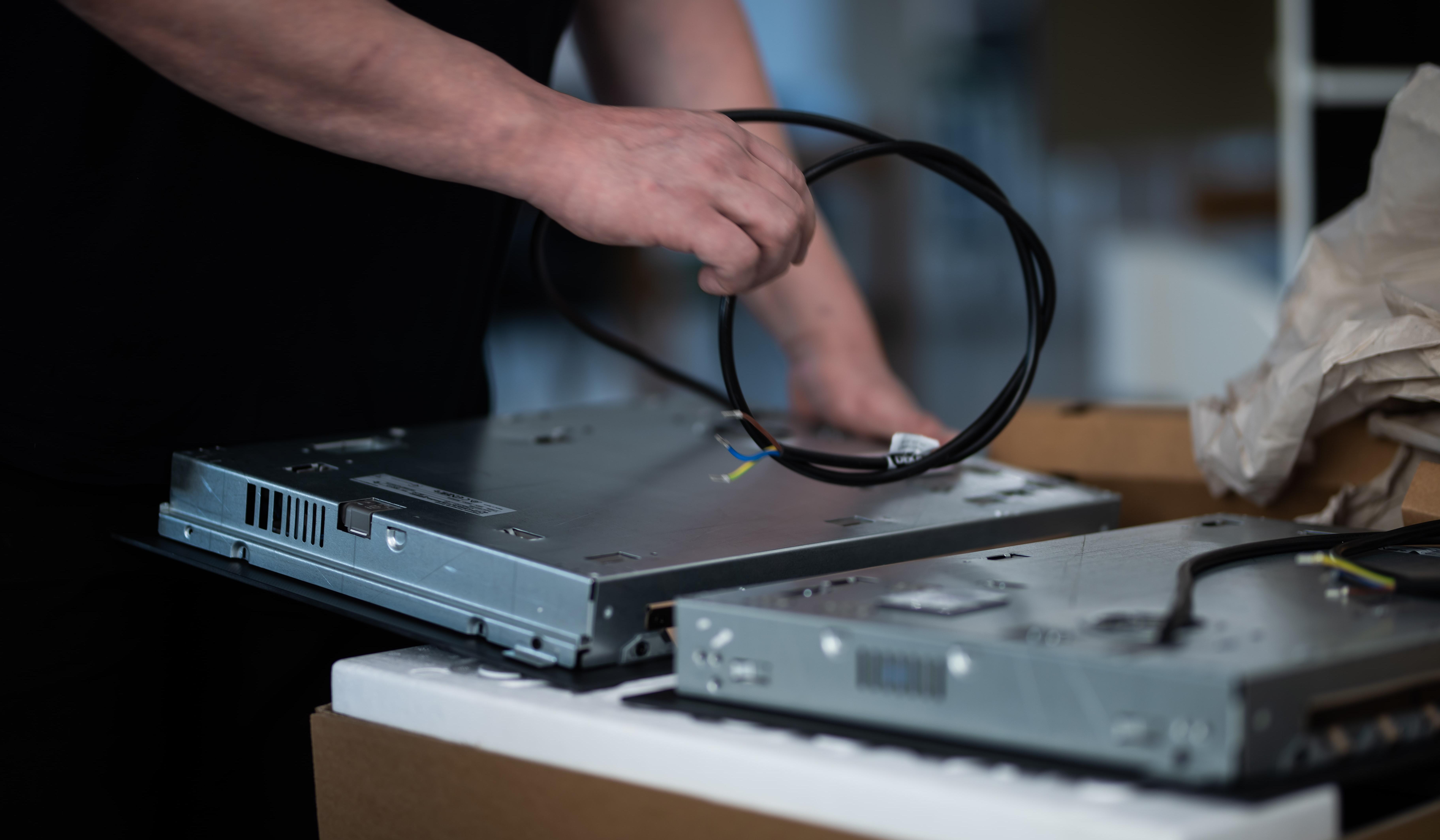 Entsorgung von Verpackungsmaterial nach Montage der Küche